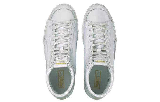 Ralph Sampson 70 Mid Suit Trainers Zapatos de tabla blancos