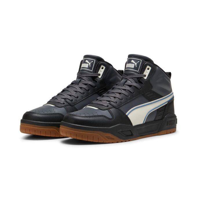 RBD Tech Mid “Negro Blanco Goma”