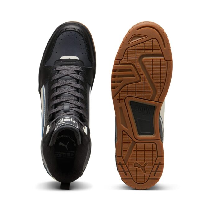 RBD Tech Mid “Negro Blanco Goma”