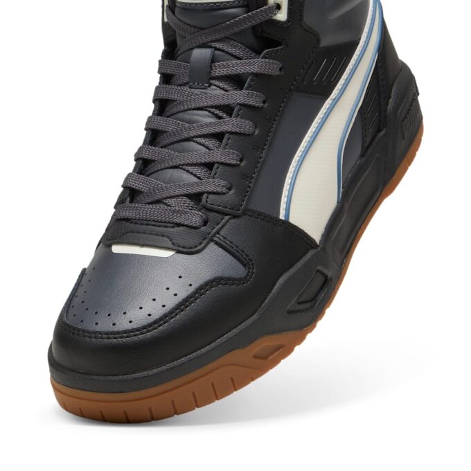 RBD Tech Mid “Negro Blanco Goma”