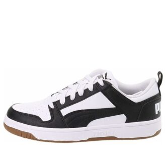 Rebound LayUp Low SL “Blanco y negro”