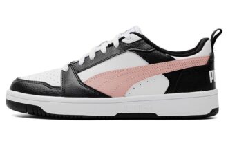 Rebound V6 Low “Blanco Futuro Rosa Negro”