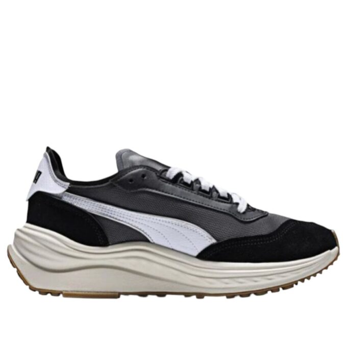 Rider Elite Retro “Gris oscuro, blanco y negro”