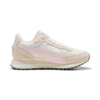 Road Rider Suede “Blanco Rosa Sutil”