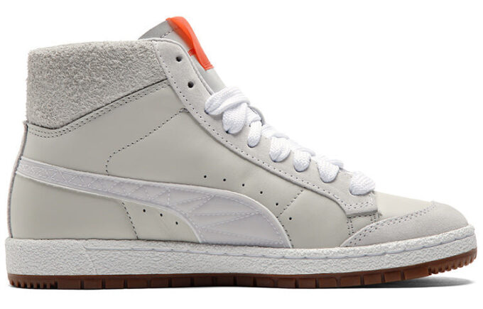 ROARINGWILD x Ralph Sampson 70 Mid “Gris Blanco Naranja”