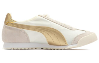 Roma OG Nylon “Metálico – Blanco Susurro Equipo Dorado”