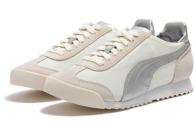 Roma OG Nylon Metálico “Blanco Susurro Plateado”