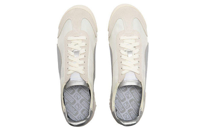 Roma OG Nylon Metálico “Blanco Susurro Plateado”