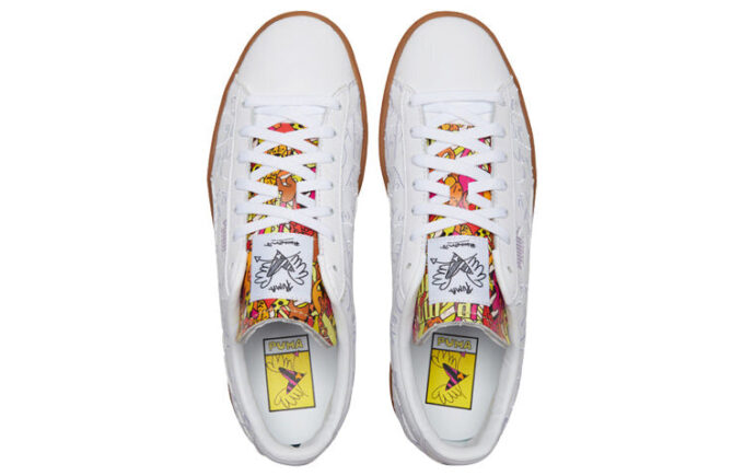 Romero Britto x Basket “Bordado – Goma Blanca”