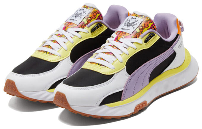 Romero Britto x Wild Rider “Chicle White Limelight”