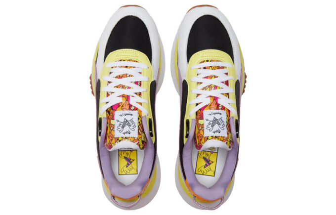 Romero Britto x Wild Rider “Chicle White Limelight”