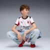 Réplica de la camiseta de fútbol de visitante del AC Milan 25/26 para niños grandes Réplica de la camiseta de fútbol de visitante del AC Milan 25/26 para niños grandes