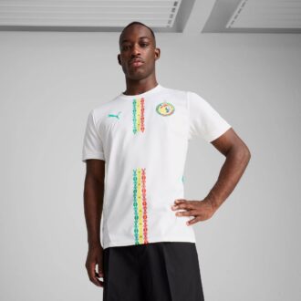Réplica de la camiseta de fútbol local de Senegal 2025 para hombre