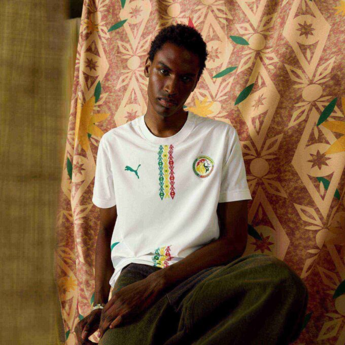 Réplica de la camiseta de fútbol local de Senegal 2025 para hombre Réplica de la camiseta de fútbol local de Senegal 2025 para hombre