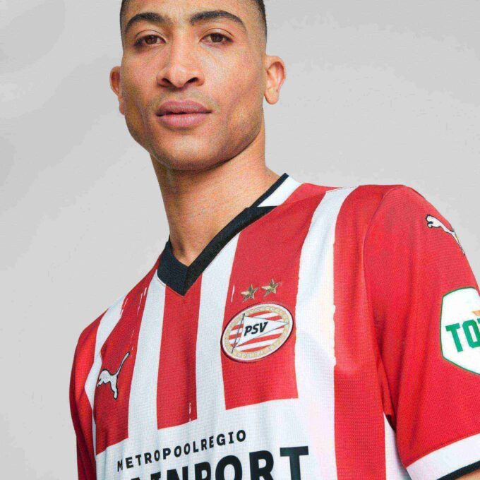 Réplica de la camiseta de fútbol local del PSV Eindhoven 24/25 para hombre Réplica de la camiseta de fútbol local del PSV Eindhoven 24/25 para hombre
