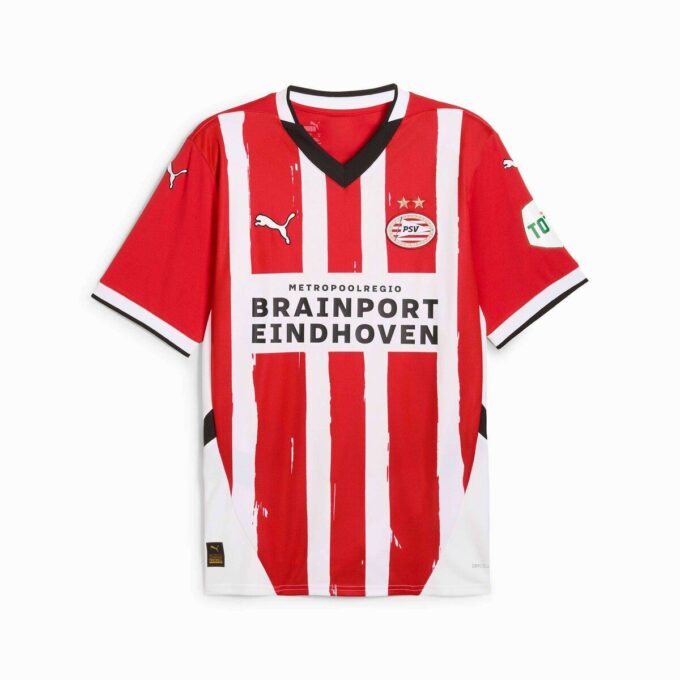 Réplica de la camiseta de fútbol local del PSV Eindhoven 24/25 para hombre Réplica de la camiseta de fútbol local del PSV Eindhoven 24/25 para hombre