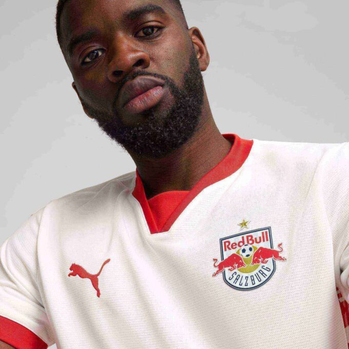 Réplica de la camiseta de fútbol local del RB Salzburgo 24/25 para hombre Réplica de la camiseta de fútbol local del RB Salzburgo 24/25 para hombre