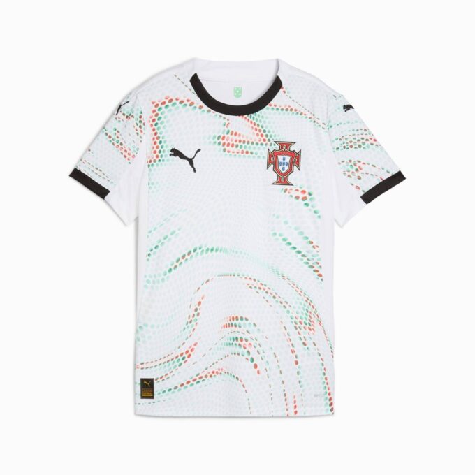 Réplica de la camiseta de fútbol visitante de Portugal ’25 para mujer Réplica de la camiseta de fútbol visitante de Portugal ’25 para mujer