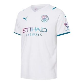 Réplica de la camiseta de visitante del Manchester City “Blanca”