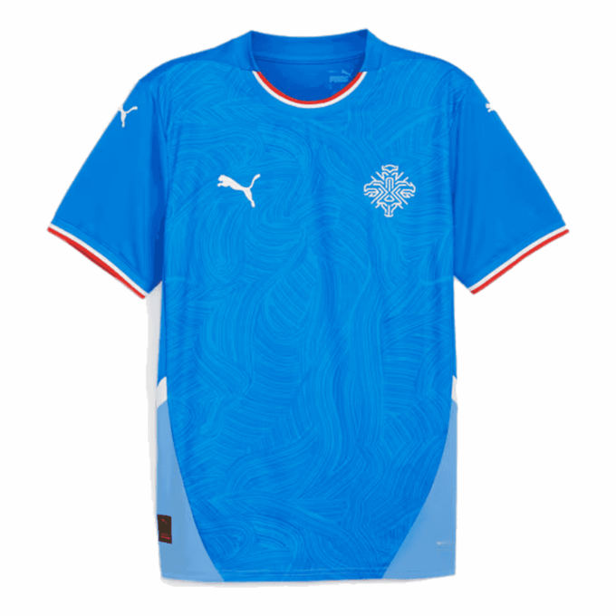 Réplica de la camiseta local de Islandia 24 “Azul”