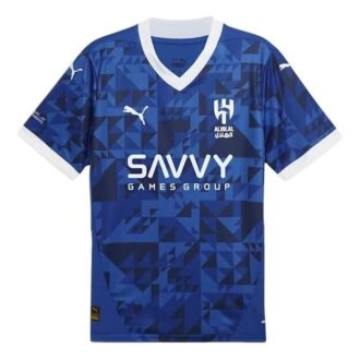 Réplica de la camiseta local del AlHilal Saudi FC 24/25 “Azul”