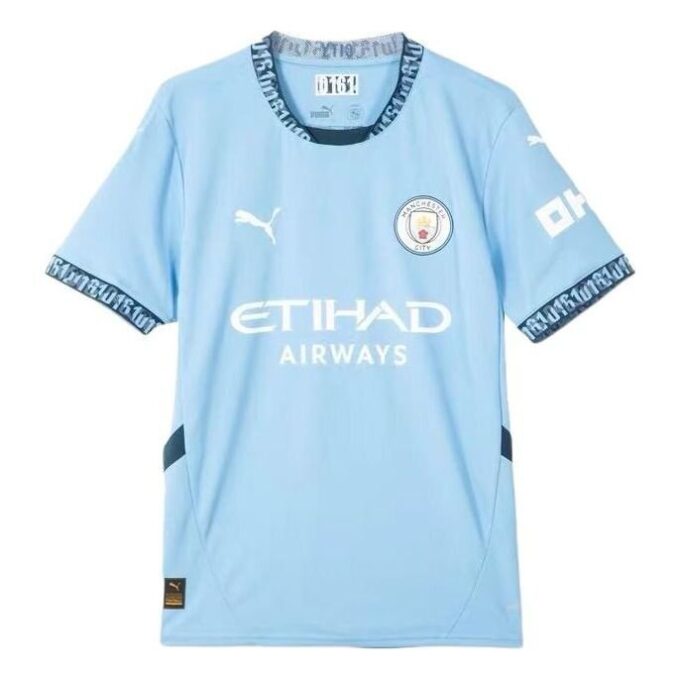 Réplica de la camiseta local del Manchester City 24/25 “Azul”