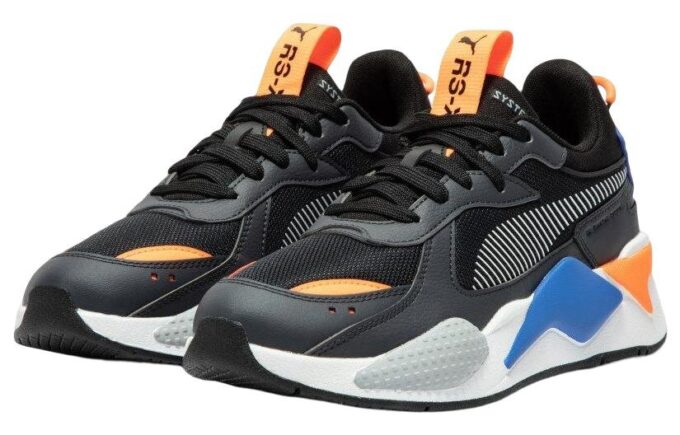 RS-X Geek “Negro Gris Fuerte”