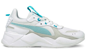 RS-X “Teoría del color – Blanco Azul Scuba”