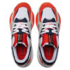 RS-Z – Zapatillas deportivas retro antideslizantes con amortiguación de impactos, color rojo y blanco