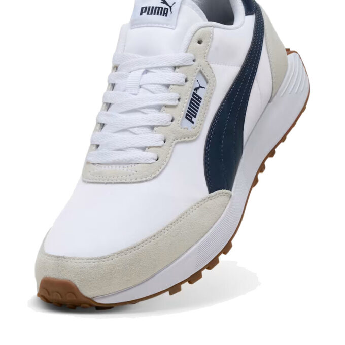 Runtamed Lugged Classic “Blanco Azul Marino”