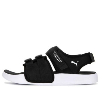 Sandalia Leadcat City “Negro y blanco”