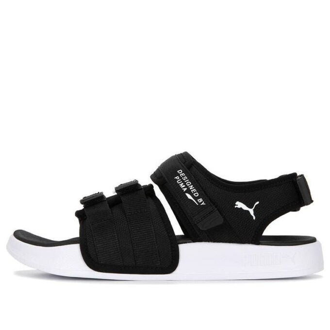 Sandalia Leadcat City “Negro y blanco”