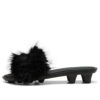 Sandalias con tacos de gato (WMNS) x FENTY “Chic Fur Black”