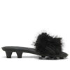 Sandalias con tacos de gato (WMNS) x FENTY “Chic Fur Black”