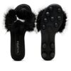 Sandalias con tacos de gato (WMNS) x FENTY “Chic Fur Black”