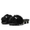 Sandalias con tacos de gato (WMNS) x FENTY “Chic Fur Black”