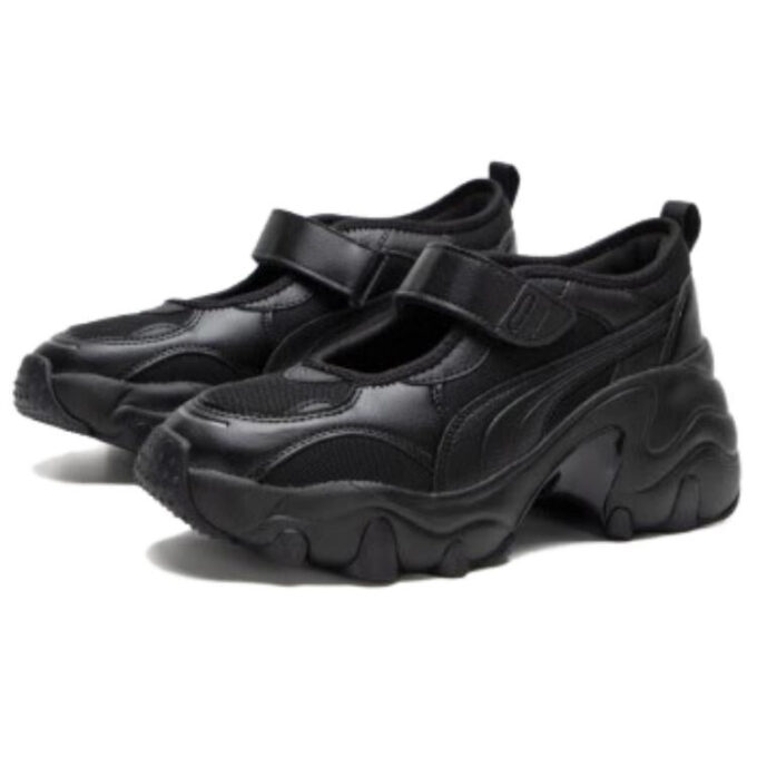 Sandalias de cuña Pulsar “Negro” (Mujeres)