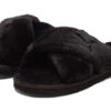 Sandalias Fluff X Strap “Negras” para mujer