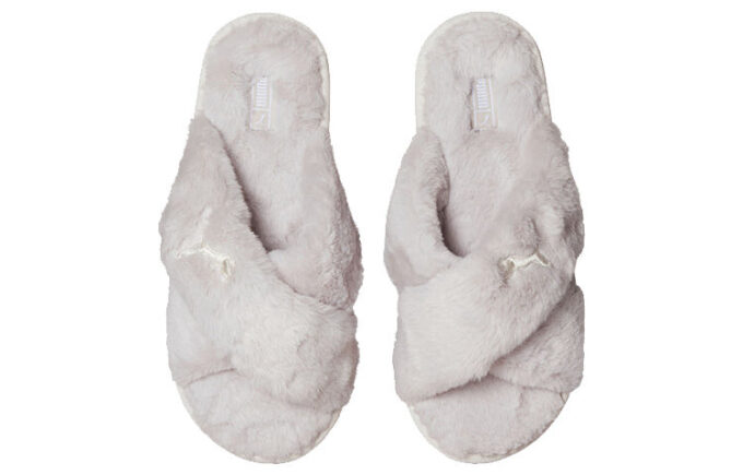 Sandalias Fluff X Strap “Nimbus Cloud” (mujeres)