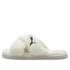 Sandalias Fluff X Strap “Whisper White” (Mujeres)