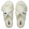 Sandalias Fluff X Strap “Whisper White” (Mujeres)