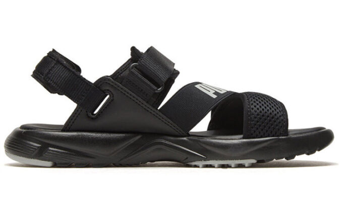 Sandalias Js Trali negras unisex