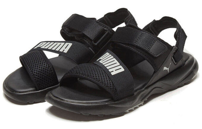 Sandalias Js Trali negras unisex
