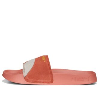 Sandalias Leadcat 2.0 Suede OG para mujer, color rosa y naranja