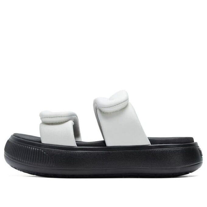 Sandalias Mayu Puffy “Gris Negro”