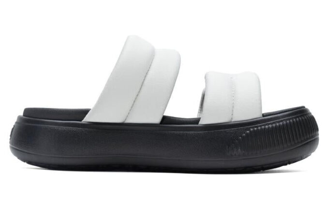 Sandalias Mayu Puffy “Gris Negro”
