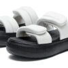 Sandalias Mayu Puffy “Gris Negro”