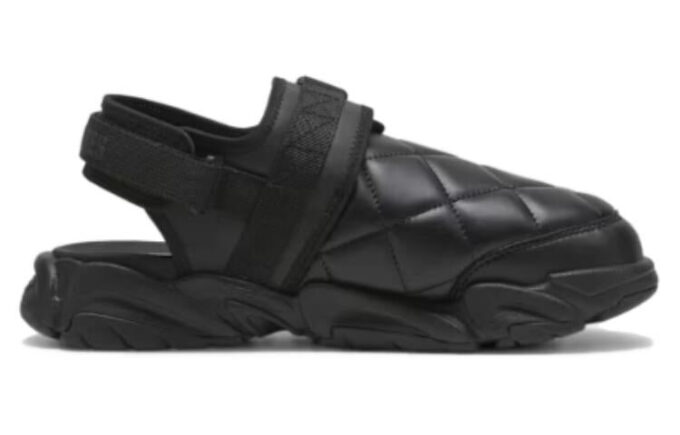 Sandalias PUMA x PLEASURES TS-01 Quilt “Negras”