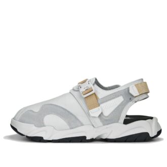 Sandalias retro TS-01 “Gris pluma”