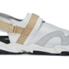 Sandalias retro TS-01 “Gris pluma”